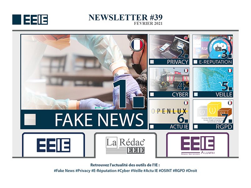 Newsletter 39 : FAKE NEWS